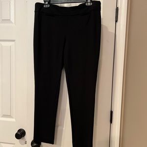 Kasper pull on slacks. Black 10P